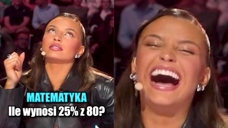 Julia Wieniawa vs. matura. Pytanie z matematyka ją pokonało