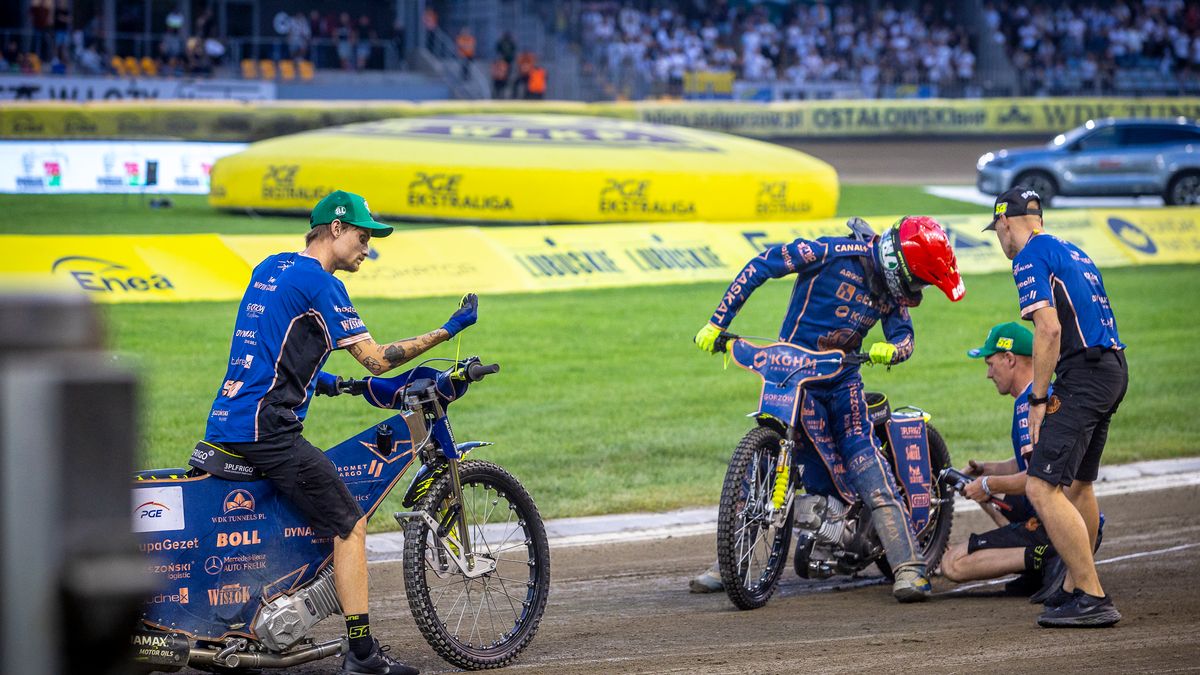 WP SportoweFakty / Tomasz Jocz / Na zdjęciu: Martin Vaculik (kask czerwony)