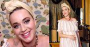 Ciężarna Katy Perry w sukience za 75 złotych narzeka na hormony: "Płaczę, kiedy patrzę na swoje palce u stóp" (ZDJĘCIA)