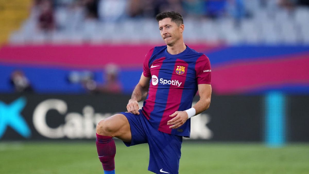 Getty Images / Alex Caparros / Na zdjęciu: Robert Lewandowski