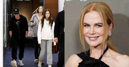 Keith Urban Z CÓRKAMI na lotnisku w Sydney. Sunday Rose i Faith Margaret wdały się w Nicole Kidman? (ZDJĘCIA)