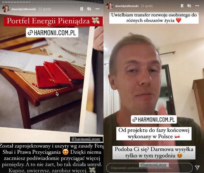 Partner Skury reklamuje magiczny portfel