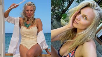 Sylwia Gliwa w brokatowym STROJU KĄPIELOWYM eksponuje zgrabne nogi podczas wakacji na Sycylii (ZDJĘCIA)