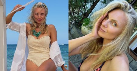 Sylwia Gliwa w brokatowym STROJU KĄPIELOWYM eksponuje zgrabne nogi podczas wakacji na Sycylii (ZDJĘCIA)