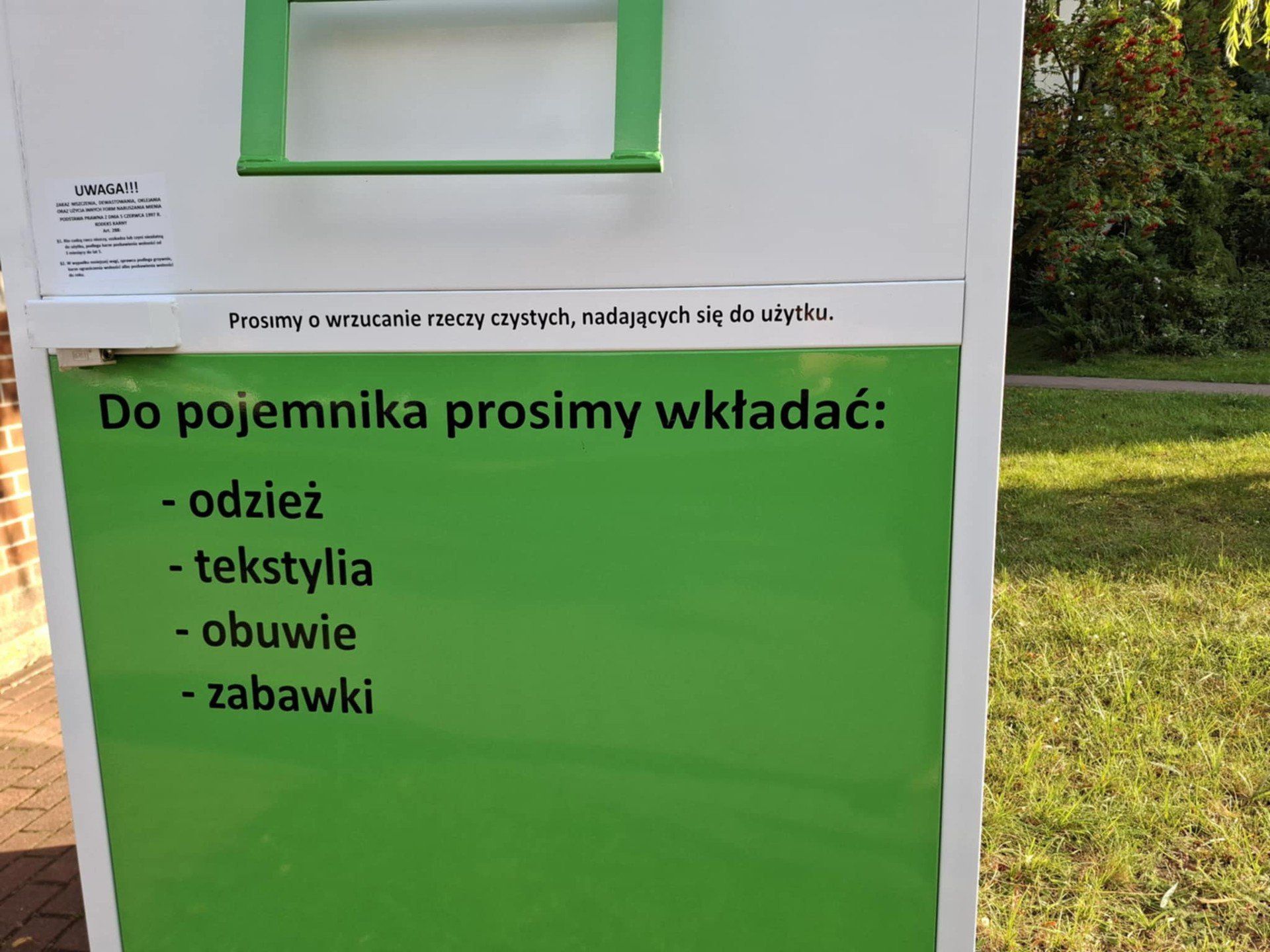 Nowe kontenery pojawiły się na terenie Suwałk