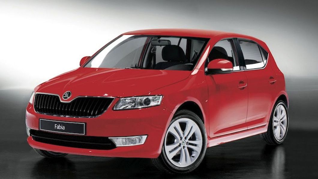 Škoda Fabia III - wizualizacja