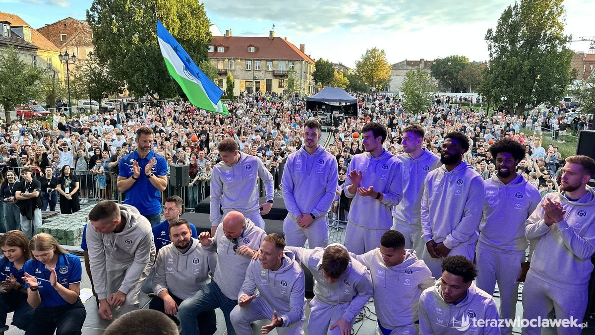 Finał Letnich Brzmień - prezentacja Anwilu Włocławek