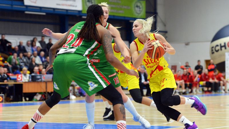 Materiały prasowe / Paweł Kucharski / Ślęza Wrocław / Na zdjęciu: Elina Dikeoulakou