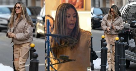 Uzbrojona w telefon BISZKOPTOWA Małgorzata Rozenek wysiada z BMW za ponad 400 TYSIĘCY i pędzi w mini do butiku (ZDJĘCIA)