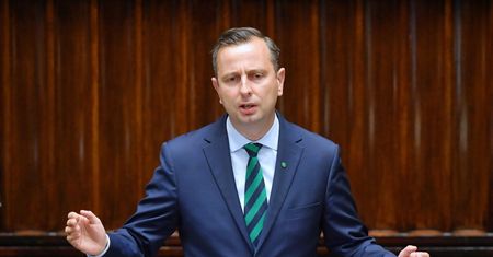 Był na imprezie u Mazurka. Tak się tłumaczy
