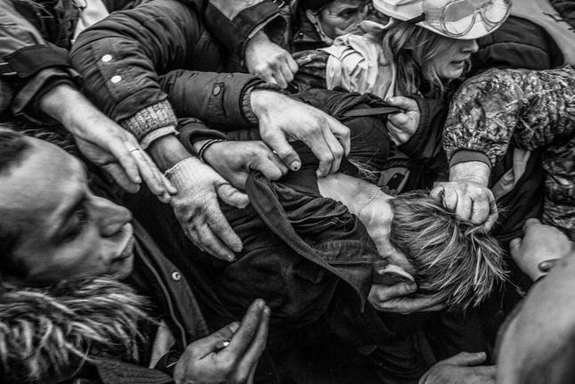 Zdjęcie z cyklu nagrodzonego 1. miejscem na konkursie fotografii prasowej Grand Press Photo 2014 w kategorii Wydarzenia.