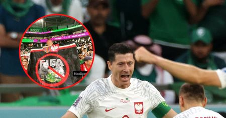 Polacy pokazali dosadny transparent. Fani z całego świata zachwyceni