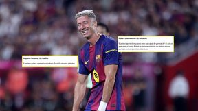 Barcelona wygrała pierwszy sparing. Tak Hiszpanie nazwali Lewandowskiego