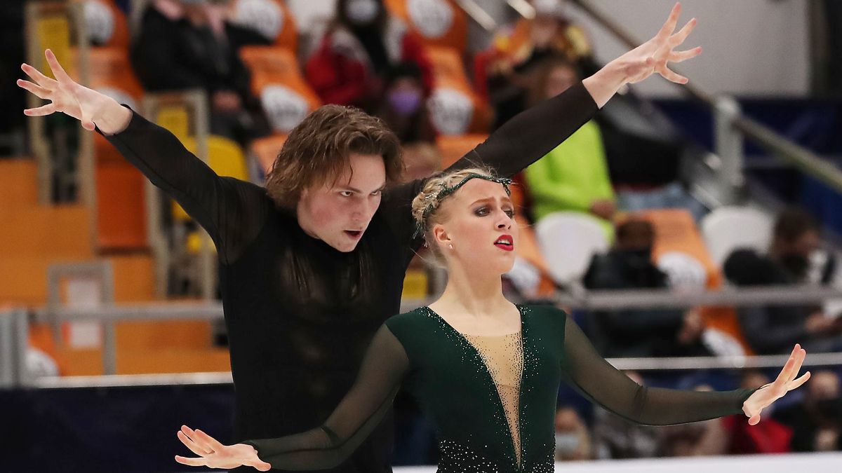 Getty Images / Oleg Nikishin/International Skating Union / Na zdjęciu: Jekaterina Mironowa i Jewgienij Ustenko