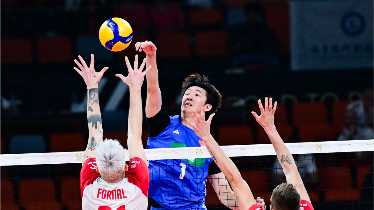 Materiały prasowe / Volleyball World / Na zdjęciu: mecz Chiny - Polska