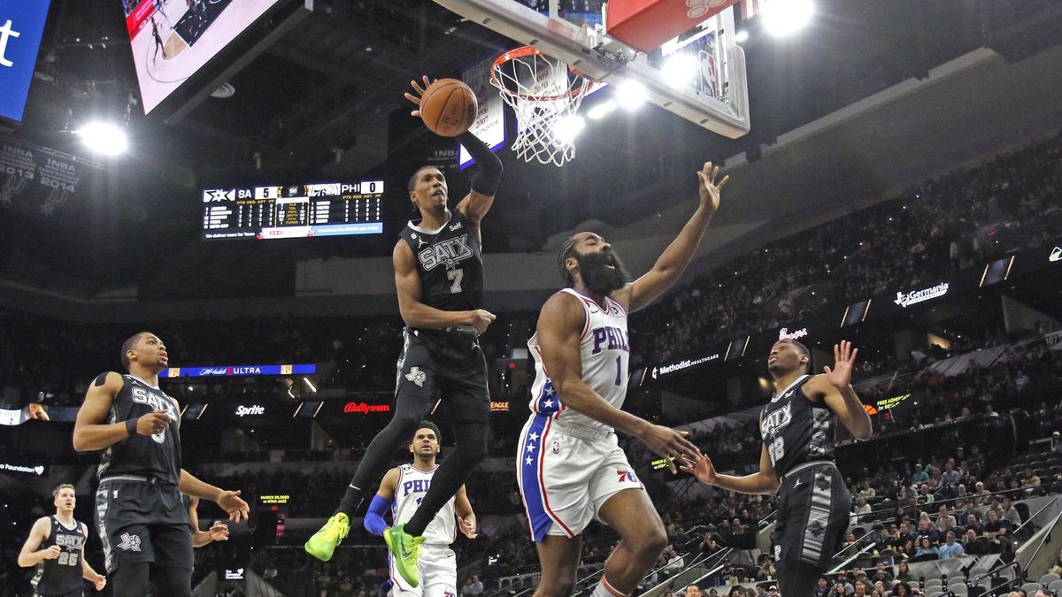 Zdjęcie okładkowe artykułu: Getty Images / Na zdjęciu: mecz Philadelphia 76ers - San Antonio Spurs