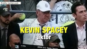 Plejada gwiazd na trybunach US Open