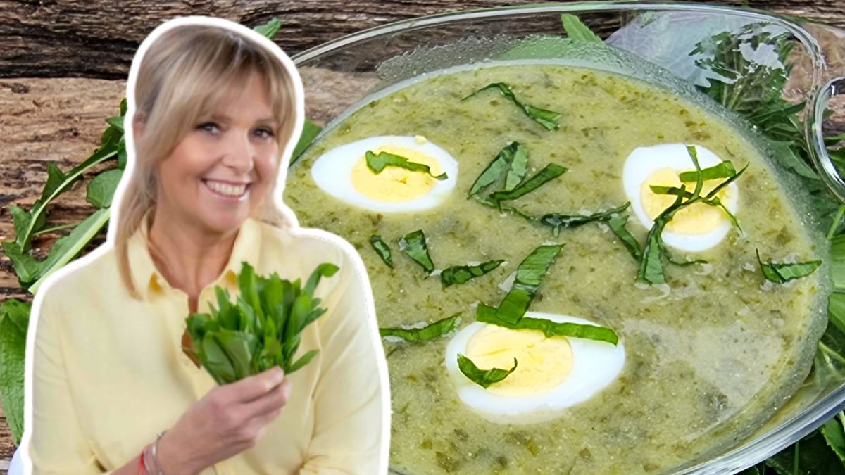 Zupa szczawiowa Ewy Wachowicz budzi najpiękniejsze wspomnienia