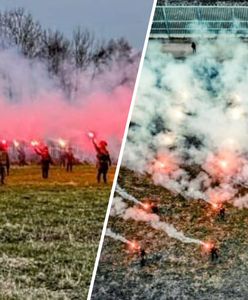 Białorusini mogli zobaczyć taki widok po polskiej stronie granicy