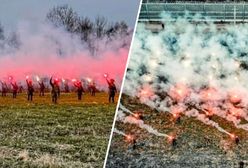 Białorusini mogli zobaczyć taki widok po polskiej stronie granicy