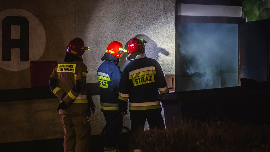 Pożar w Jełowej koło Opola