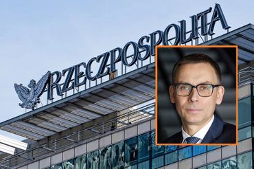 Siedziba "Rzeczpospolitej" i Wojciech Kuśpik, fot. mat. prasowe
