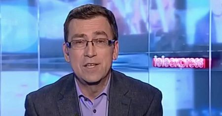 Maciej Orłoś 32 lata temu debiutował w "Teleexpressie". Teraz na TVP nie zostawił suchej nitki