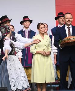 Dożynki u Nawrockich. Prezydent pokazał, jak się bawili