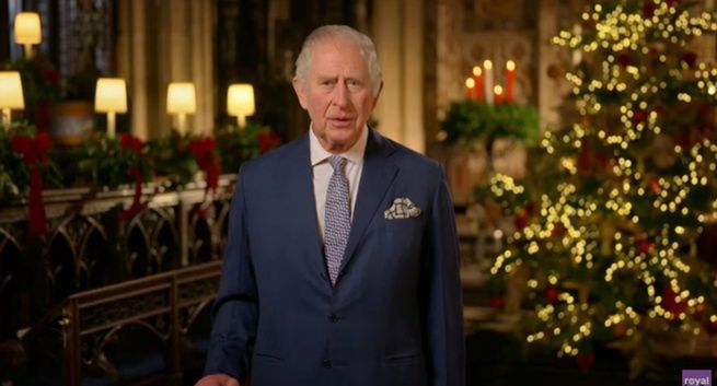 Pierwsze świąteczne przemówienie króla Karola III z rekordem oglądalności