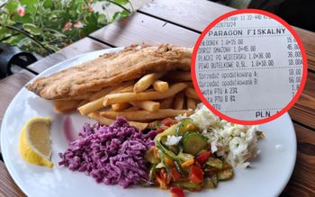 Paragon z Roztocza. Tyle zapłaciłam za obiad dla dwóch osób