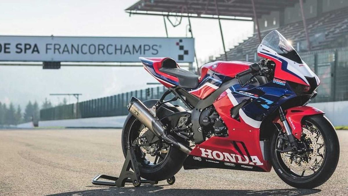 Honda CBR1000RR-R Fireblade na 100 lat Spa-Francorchamps