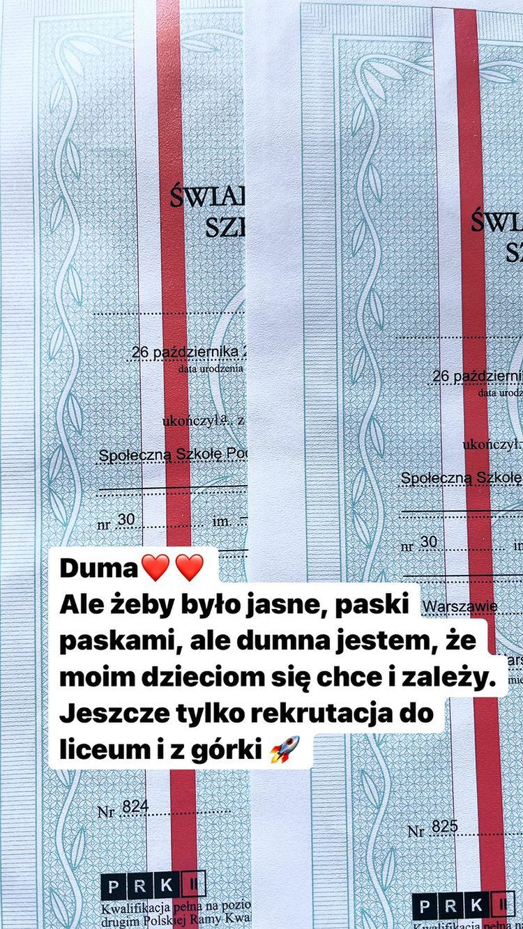 Marta Kuligowska - Gwiazdy celebrują zakończenie roku szkolnego