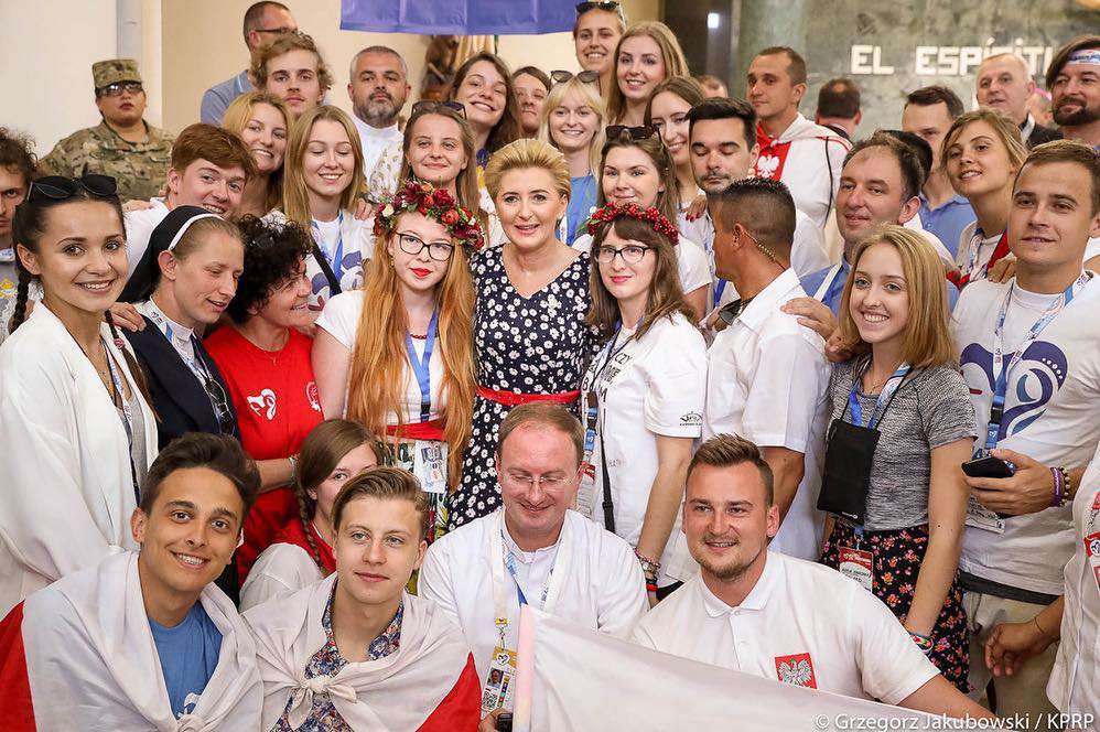 Agata Duda na Światowych Dniach Młodzieży w Panamie