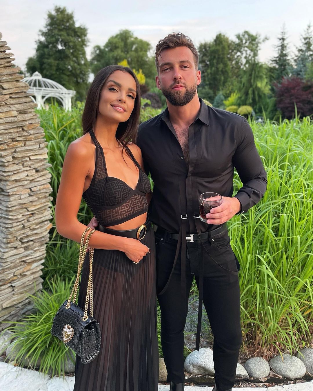 Klaudia El Dursi z partnerem