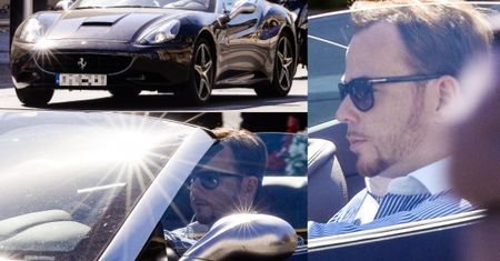 Były mąż Dominiki Kulczyk jeździ Ferrari za... 900 tysięcy złotych! (ZDJĘCIA)