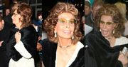Obwieszona diamentami Sophia Loren otoczona przez morze fanów w trakcie pobytu w Londynie