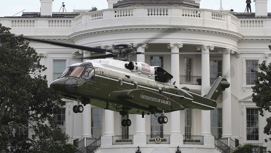 Sikorsky VH-92 Patriot, nowy Marine One, podczas testów