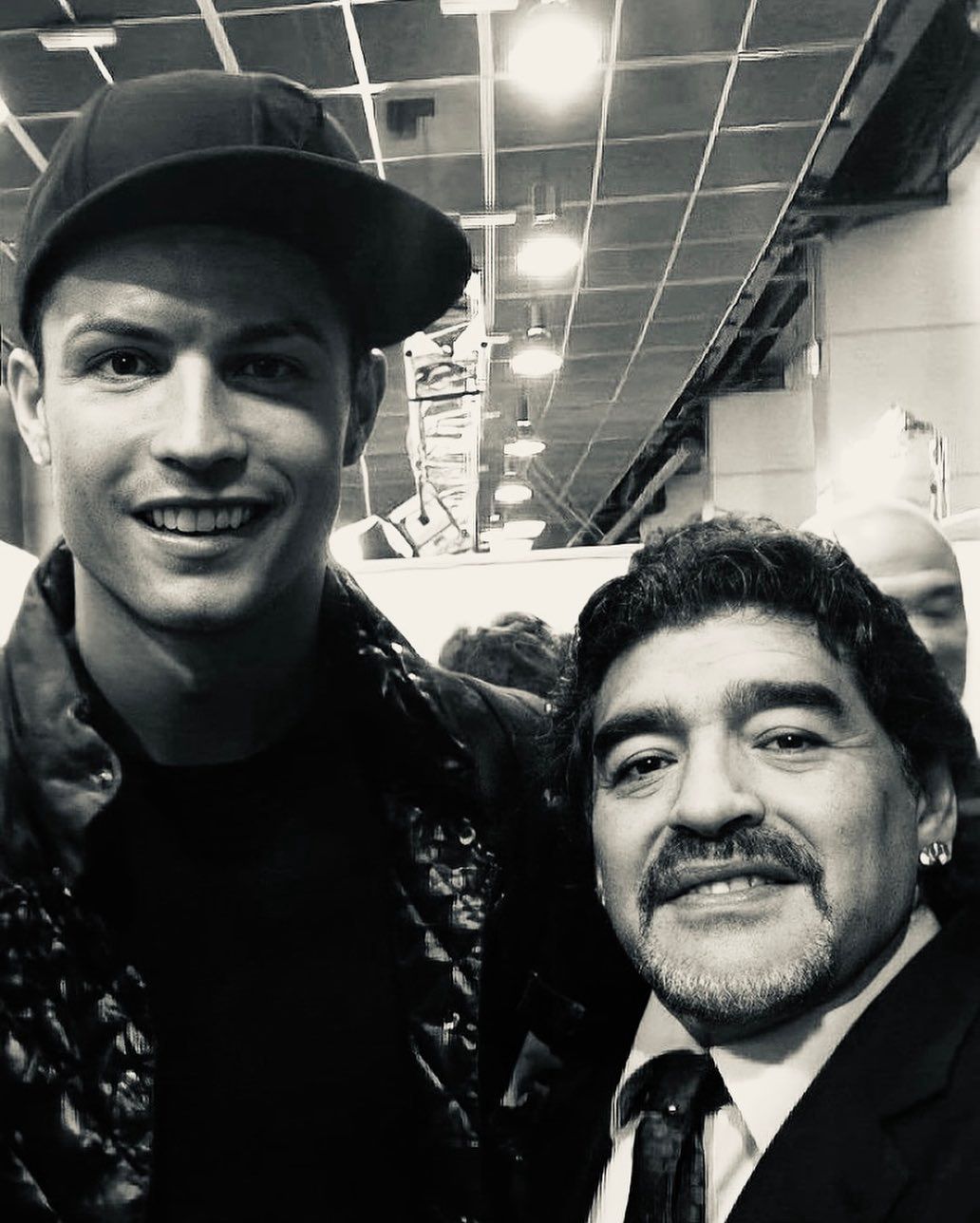 Cristiano Ronaldo wspomina Diego Maradonę