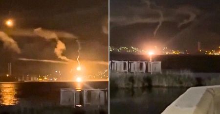 Nocny atak na port w Rosji. Nad miastem eksplodowały rakiety
