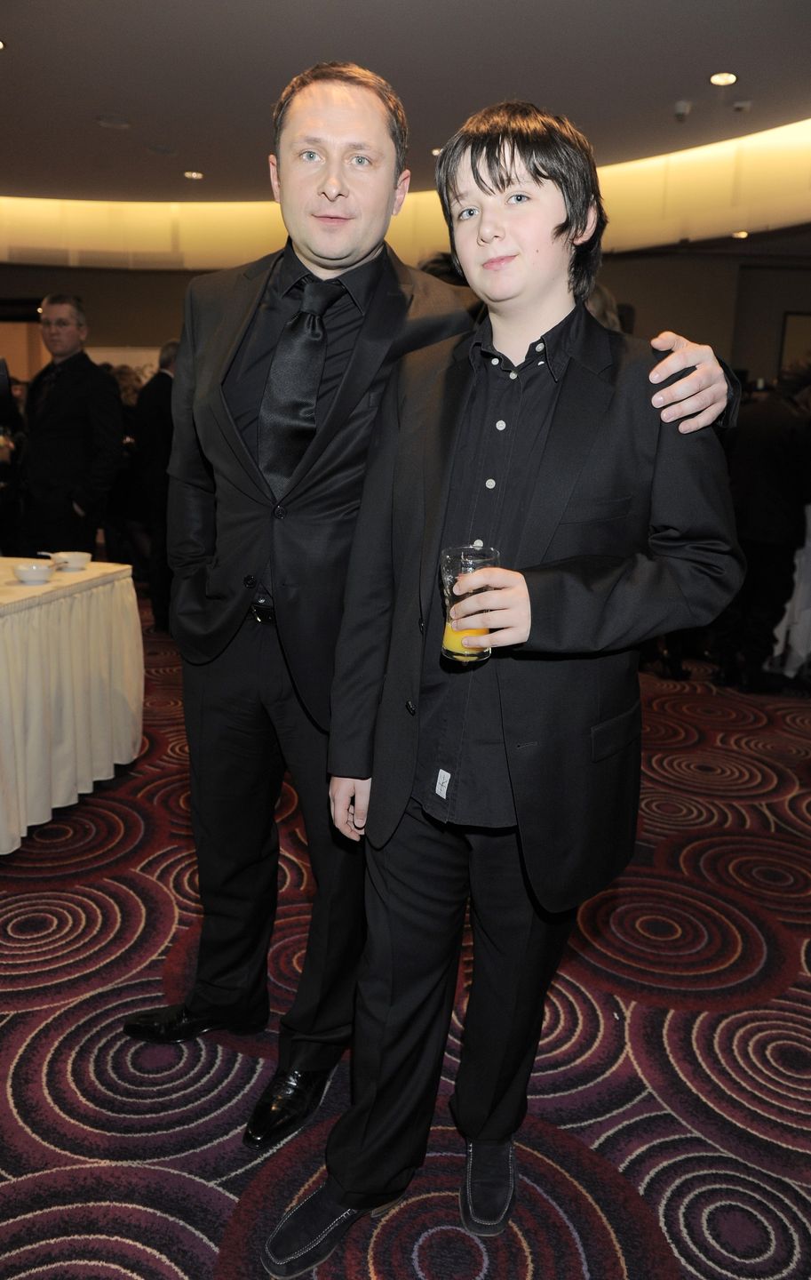 Kamil Durczok z synem