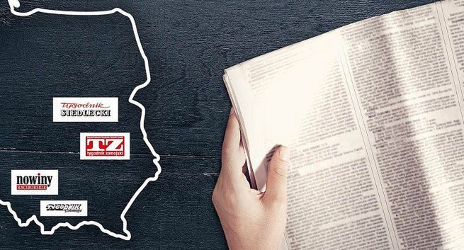 Biedronka testuje sprzedaż wybranych gazet lokalnych