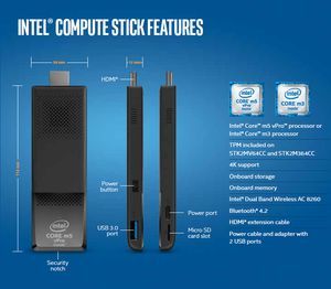 Intel Compute Stick - komputer z procesorem Intel Core M