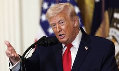 Trump prosi o pomoc w walce z "całkowicie pokonanym" Iranem