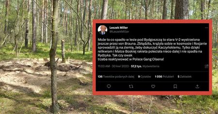 Rakieta pod Bydgoszczą. Leszek Miller wbił szpilę rządowi