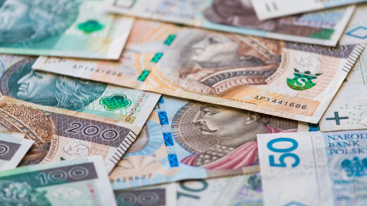 Stock ArZifot: Arkadiusz Ziolek/ East News.  n/z Polskie banknoty.ARKADIUSZ ZIOLEK