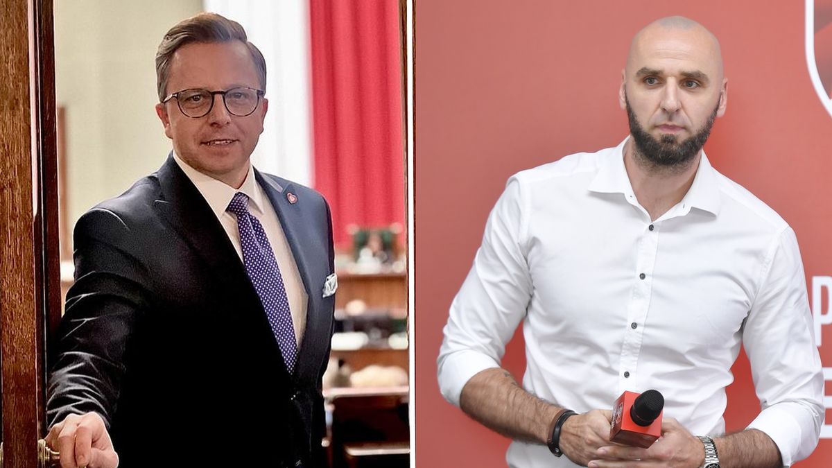 Na zdjęciu od lewej: Dariusz Joński i Marcin Gortat
