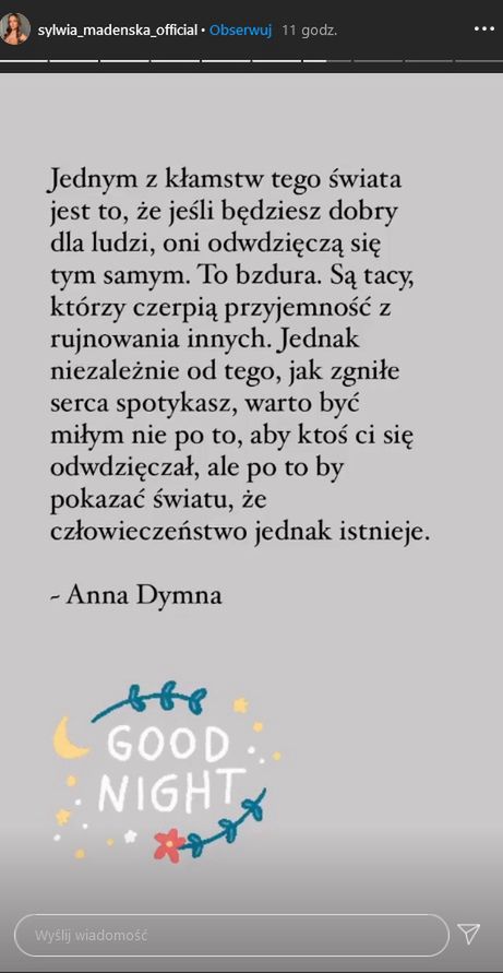 Sylwia Madeńska i Mikołaj Jędruszczak przerzucają się cytatami