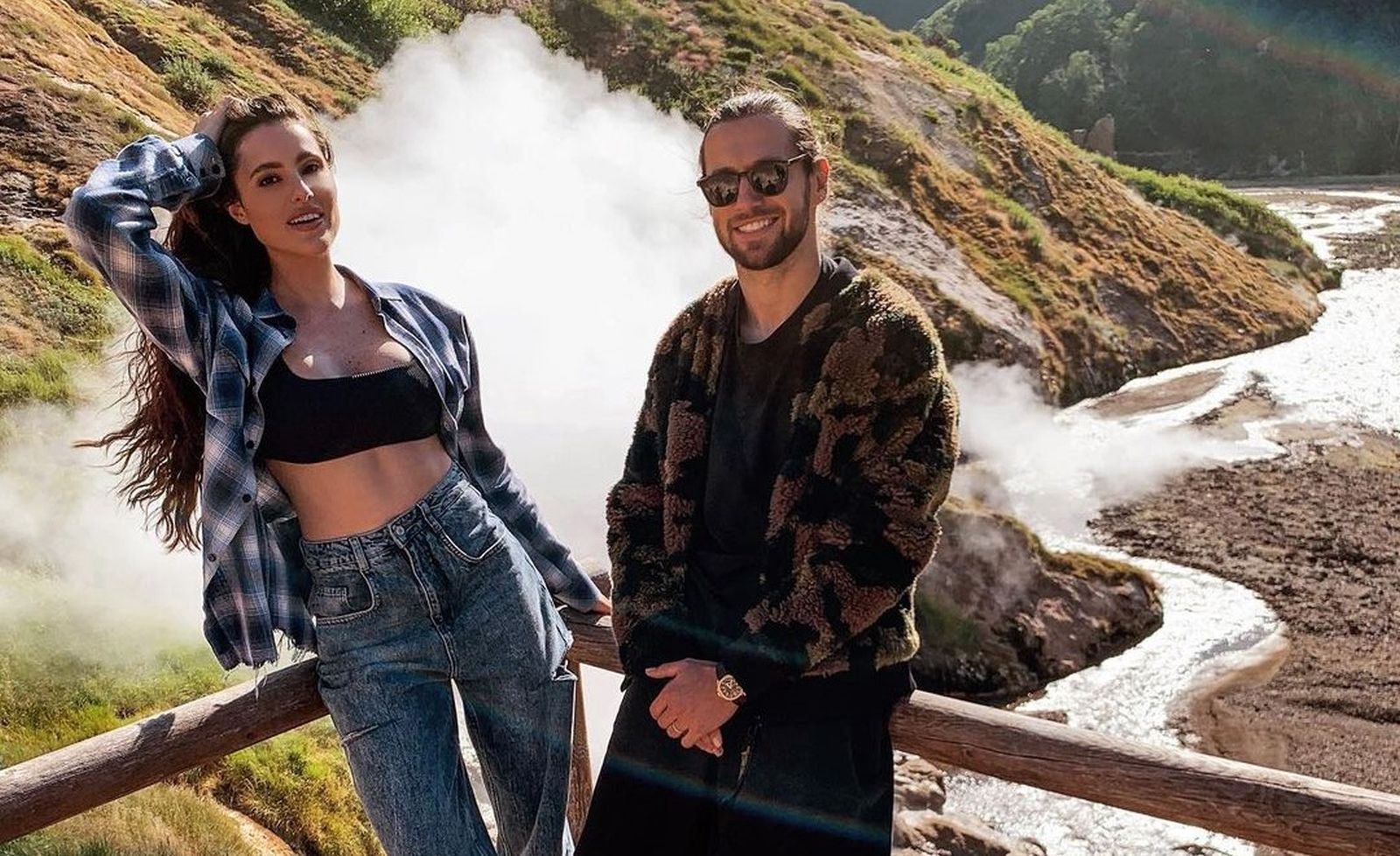 Celia Krychowiak i Grzegorz Krychowiak