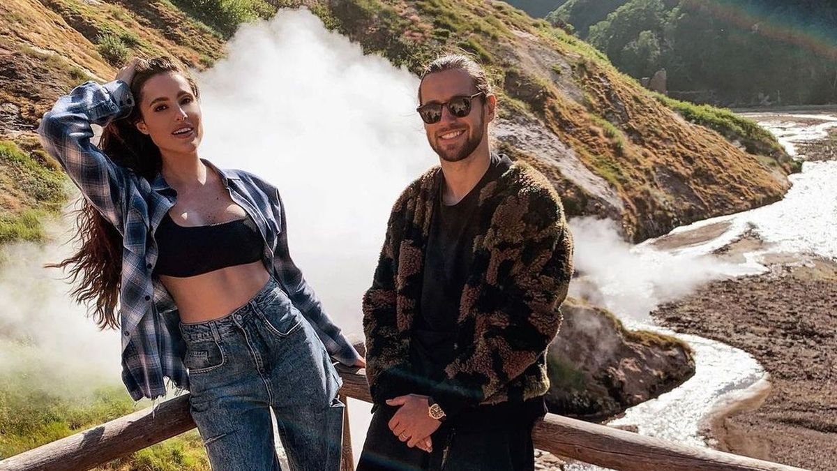 Celia Krychowiak i Grzegorz Krychowiak