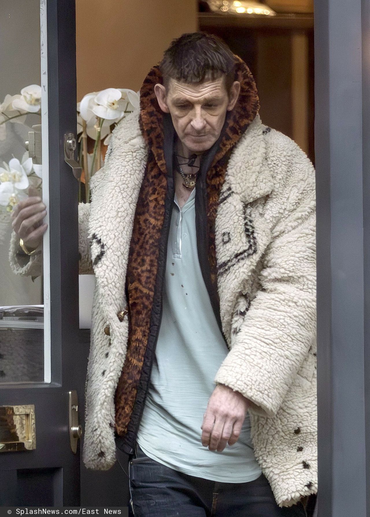 Paul Anderson na londyńskiej ulicy 